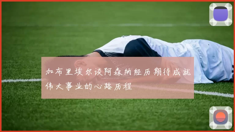 加布里埃尔谈阿森纳经历期待成就伟大事业的心路历程